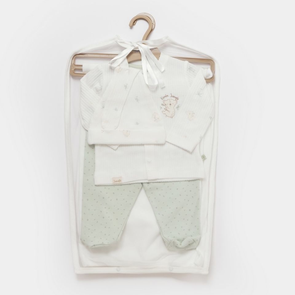 Bibaby Biorganic Koala Jungle 4'Lü Hastane Çıkış Seti 62326 Mint