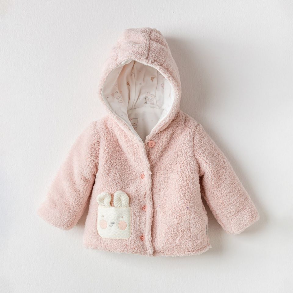 Andywawa AC24137 Ballerina Welsoft Bebek Mont Pink