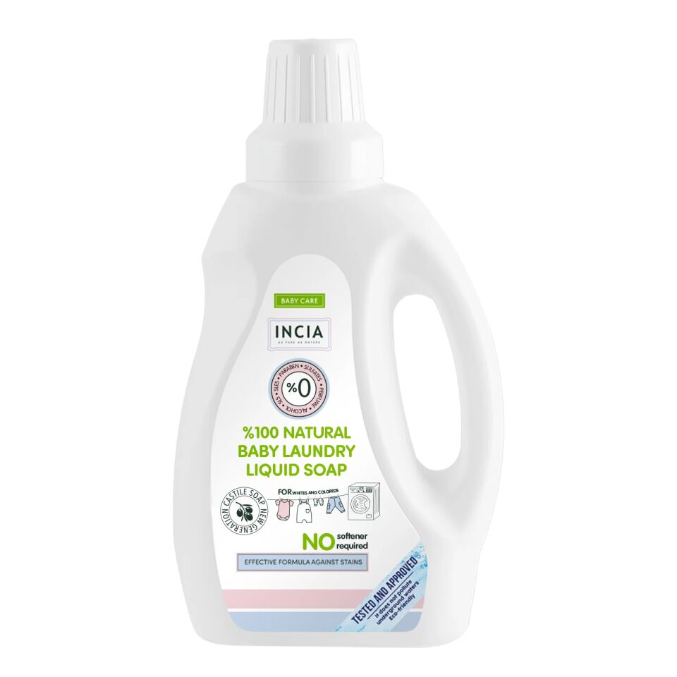 İncia Doğal Bebek Çamaşır Deterjanı 750 ml