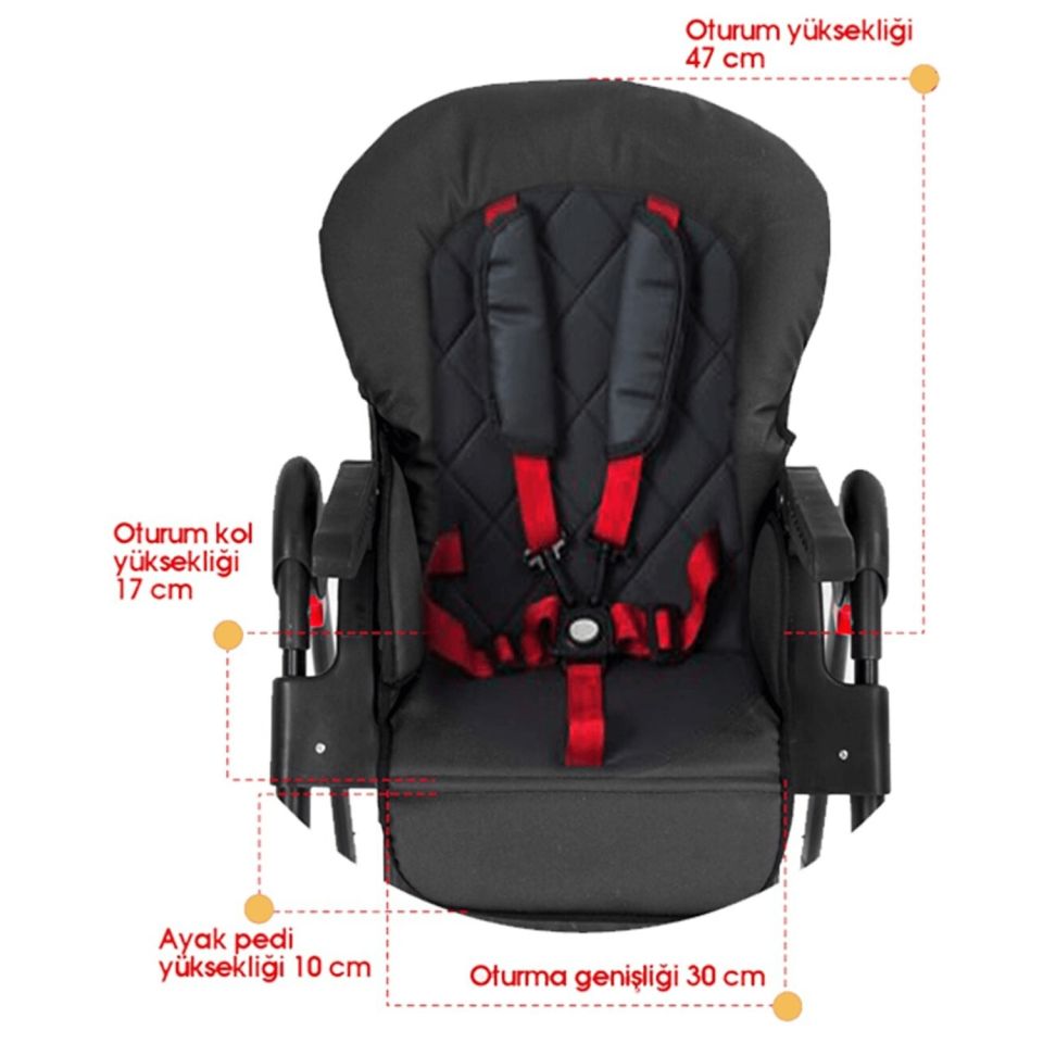 Baby Care BC515 Multiflex Mama Sandalyesi - Gri