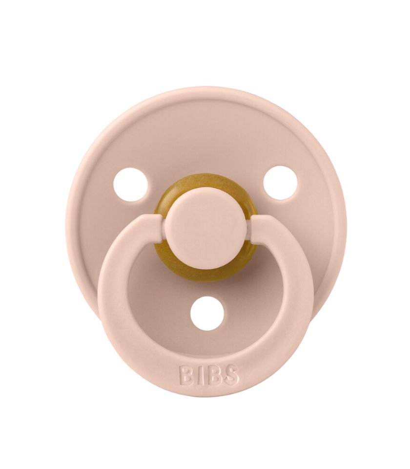 Bibs Colour Kauçuk Simetrik Emzik 6-12 Ay Blush