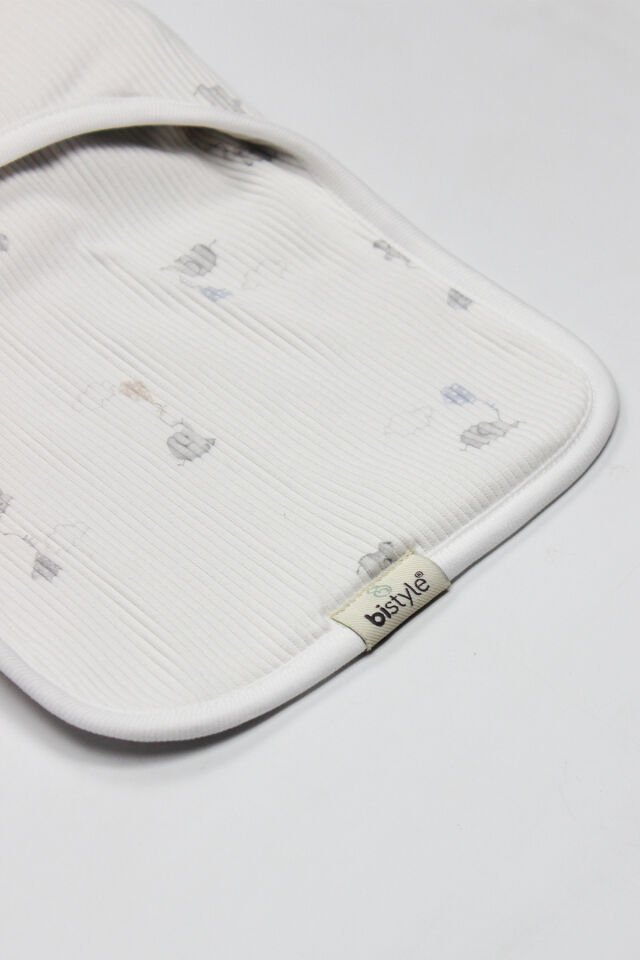 Bistyle Flying Elephant Organik Bel Destekli Kundak 75102 Ekru Gri