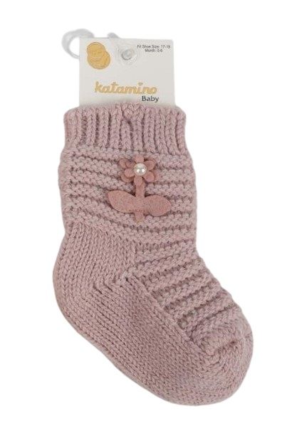 Katamino Ayça Aks Kız Bebek Soket k45092 Asorti
