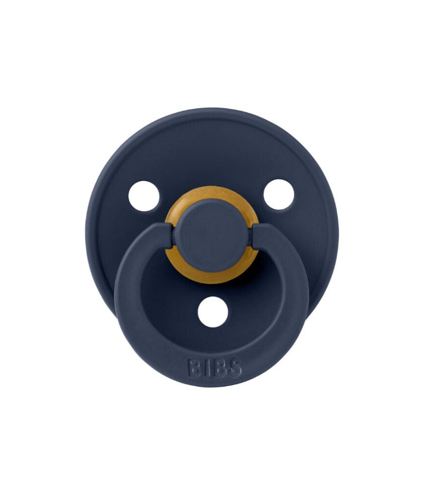 Bibs Colour Kauçuk Emzik 6-18 Ay Deep Space