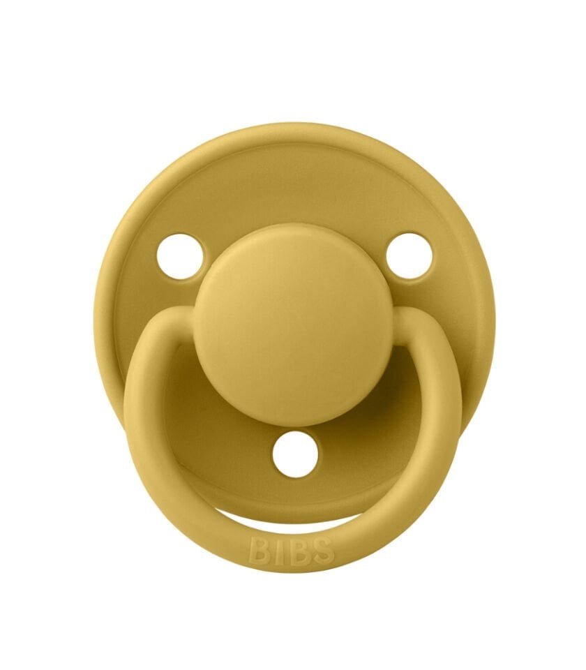 Bibs De Lux Silikon Emzik 0-36 Ay Mustard