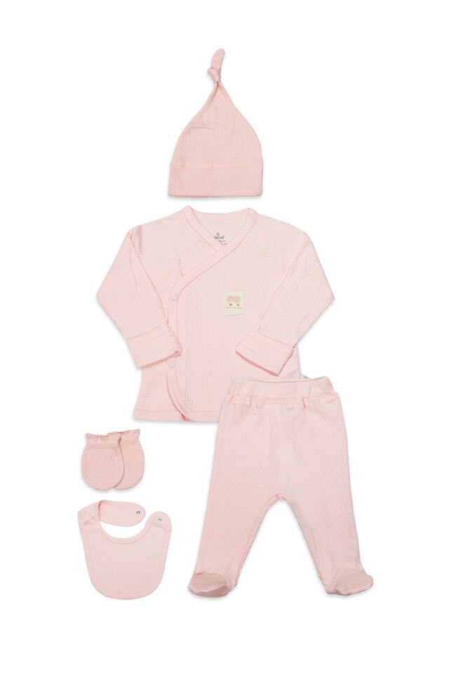 Bistyle Modal Flying Balloons 5'Li Hastane Çıkışı BS12109 Pembe