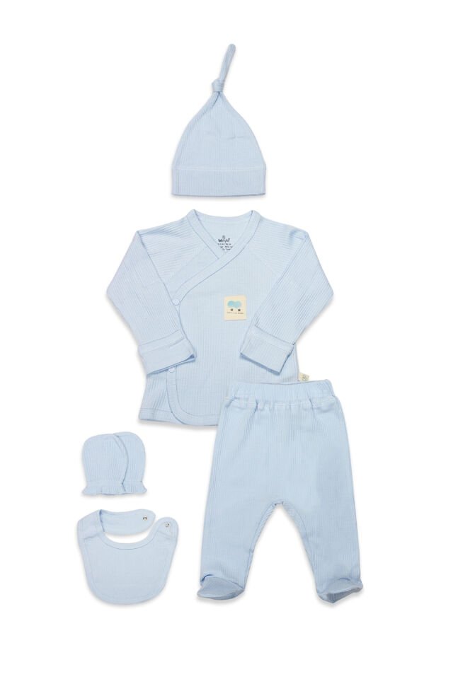 Bistyle Modal Flying Balloons 5'Li Hastane Çıkışı BS12109 Mavi