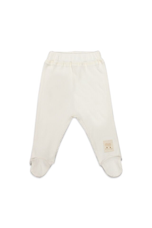 Bistyle Modal Flying Balloons Patikli Pantolon BS16122 Ekru