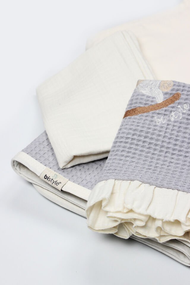 Bistyle Natural Life Boy Pike Takımı 80103 Gri