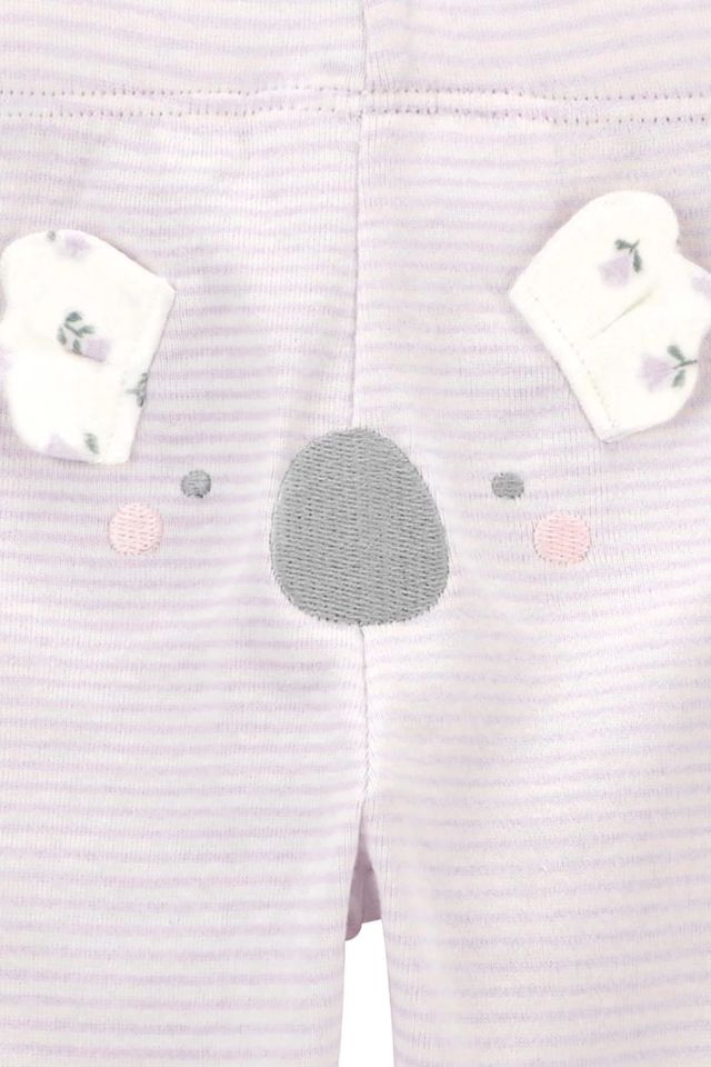 Carter's Kız Bebek Body Pantolon Set 3'Lü Paket 1R034810 Renkli