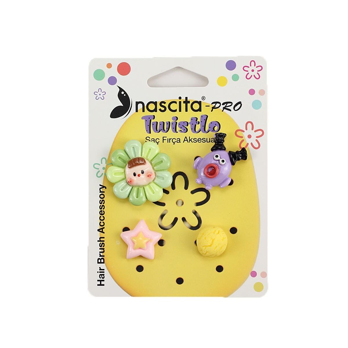 Nascita Twistlo Aksesuar Seti 4'Lü Kahve