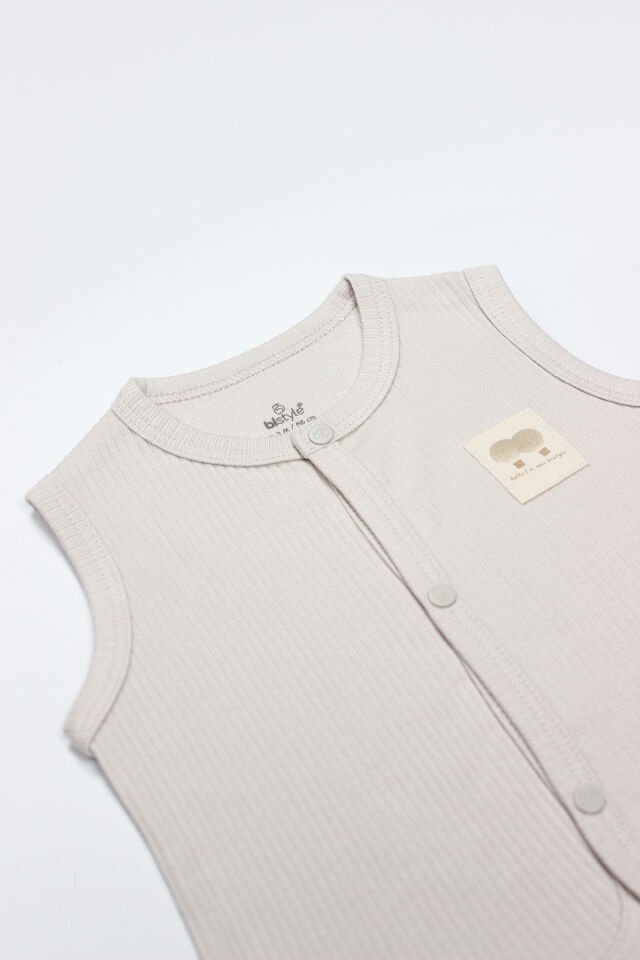 Bistyle Modal Flying Balloons Bebek Yelek BS18110 Bej