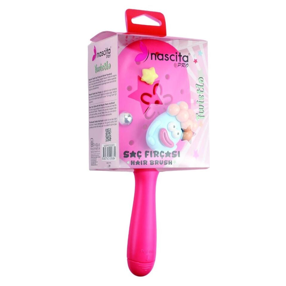 Nascita Twistlo Saç Fırçası Kırmızı