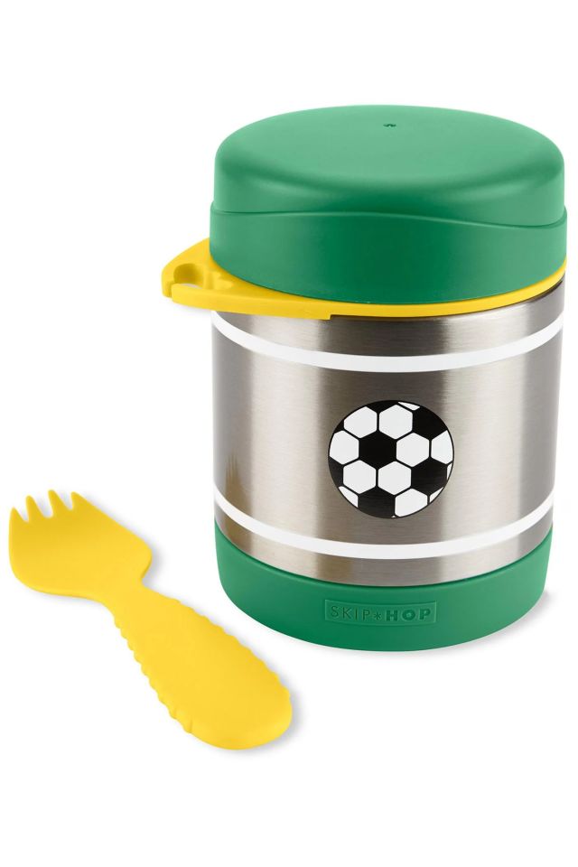 Skip Hop Zoo Paslanmaz Çelik Termos 325 ml Futbol