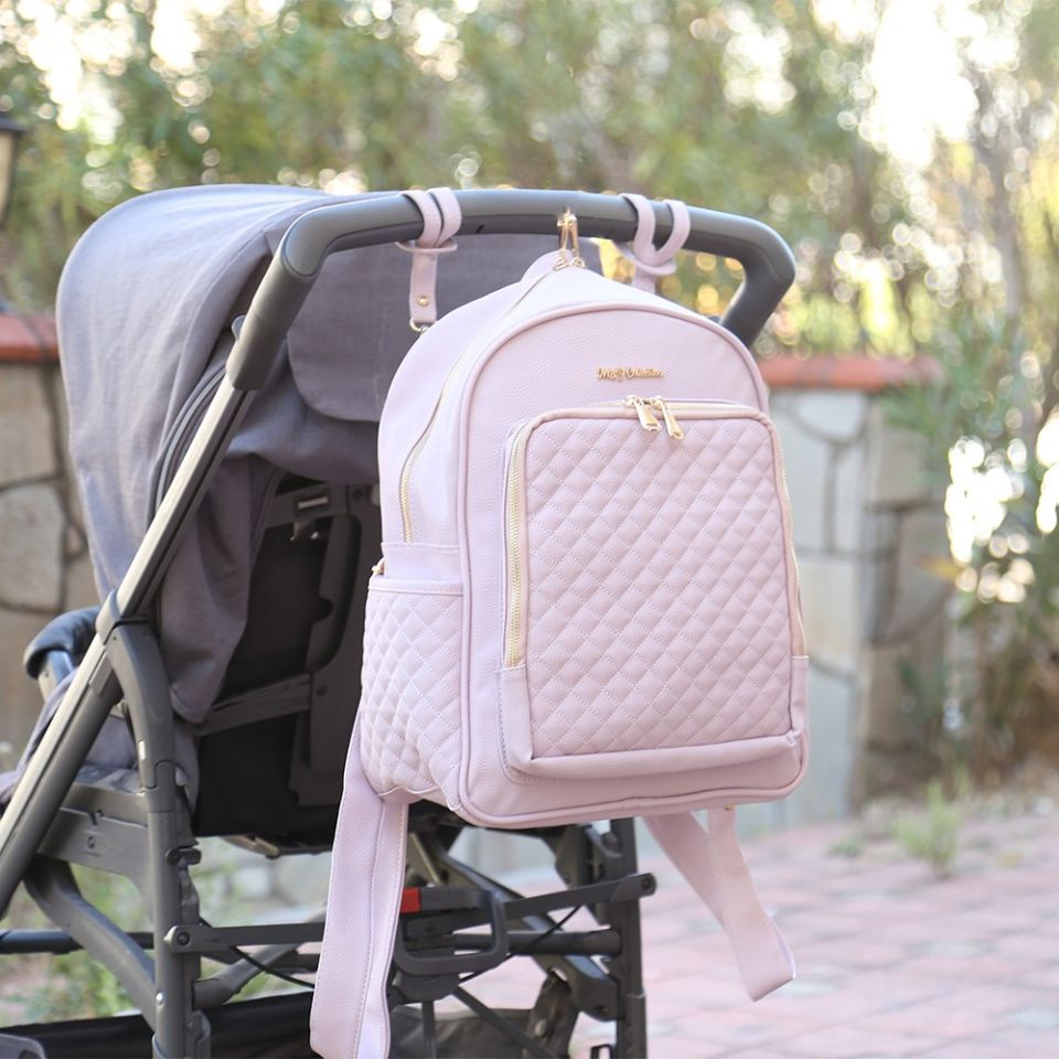 M&Y Dust Deri Anne Bebek Bakım Sırt Çantası 7130 - Lila
