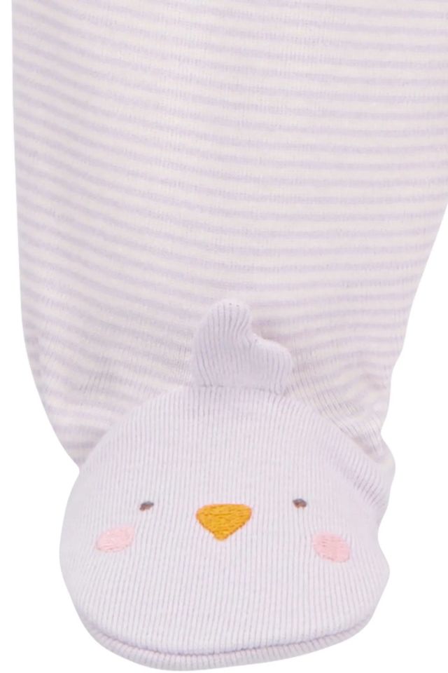 Carter's Kız Bebek Tulum Body Pantolon Set 3'lü Paket 1R038710 Renkli