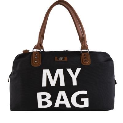 M&Y My Bag Deri Anne Bebek Bakım Çantası 7070 - Siyah