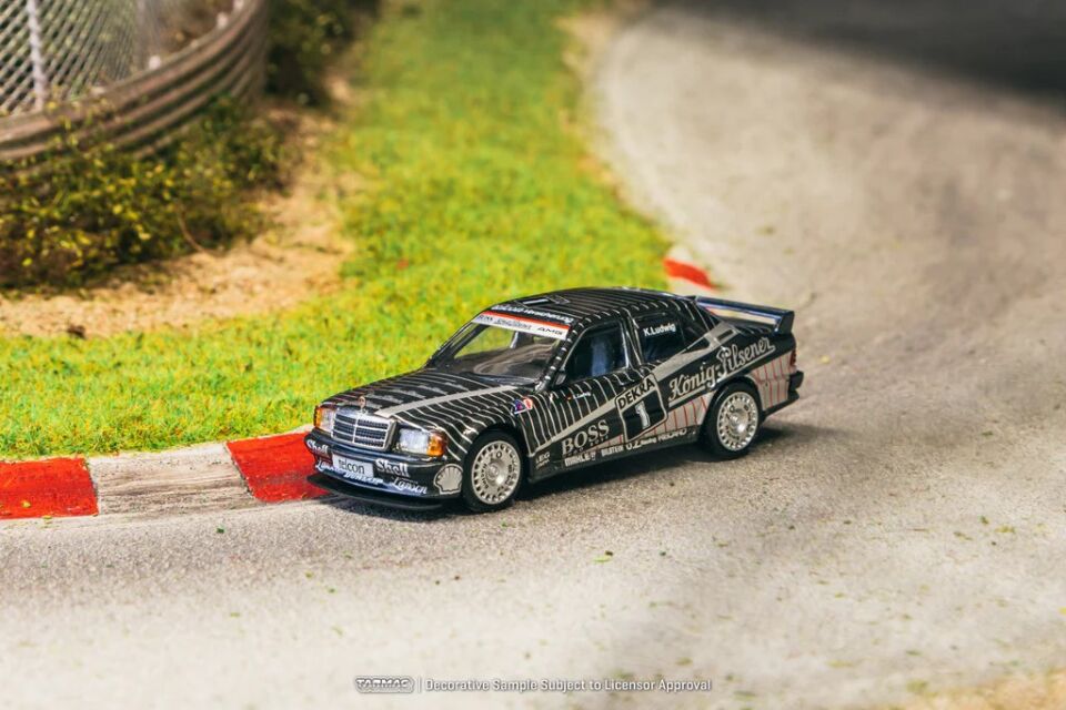 Tarmac Works Mercedes-Benz 190 E 2.5-16 EVO 1 #1 DTM1989 (Klaus Ludwig SE)