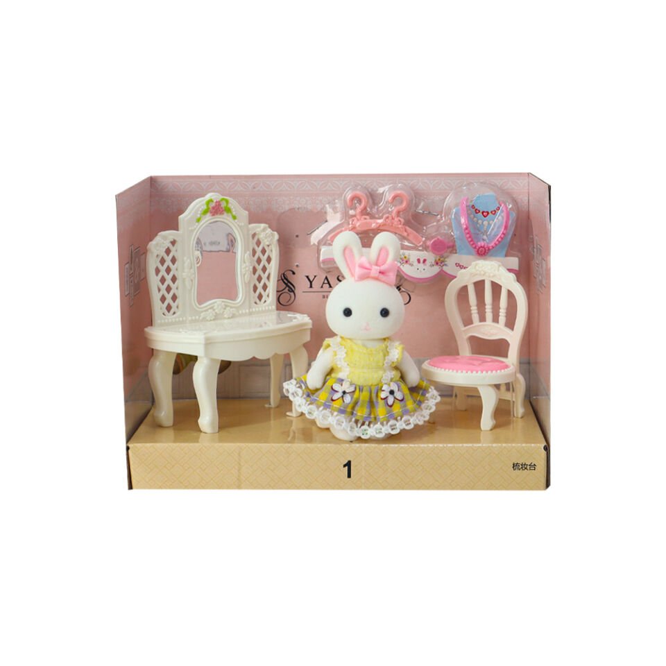 Mega Bay Dreamy Mini Tavşan Aksesuarlı