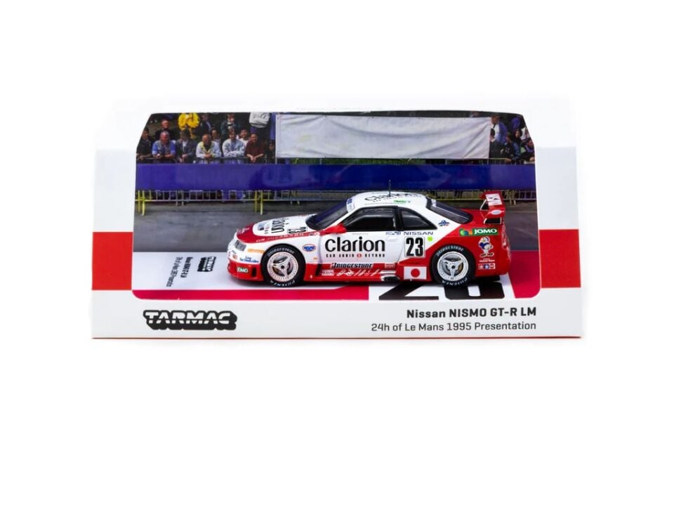 Tarmac Works 1/64 Nissan NISMO GT-R LM 24h of Le Mans 1995 Presentation #23