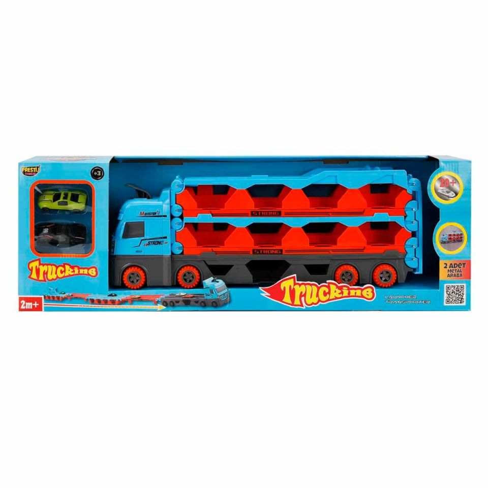 Prestij Launcher Transporter 2 Araçlı Yarış Pistli Tır FAB-1604