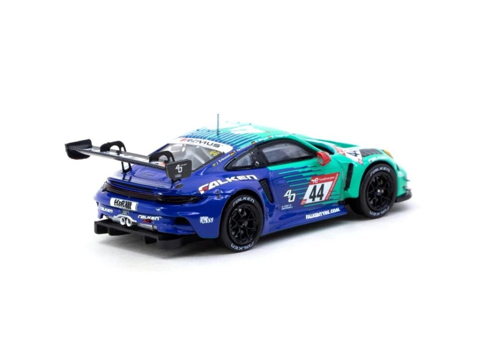 Tarmac Works X iXO Models 1/64 Porsche 911 GT3 R Nürburgring 24h 2023 #44