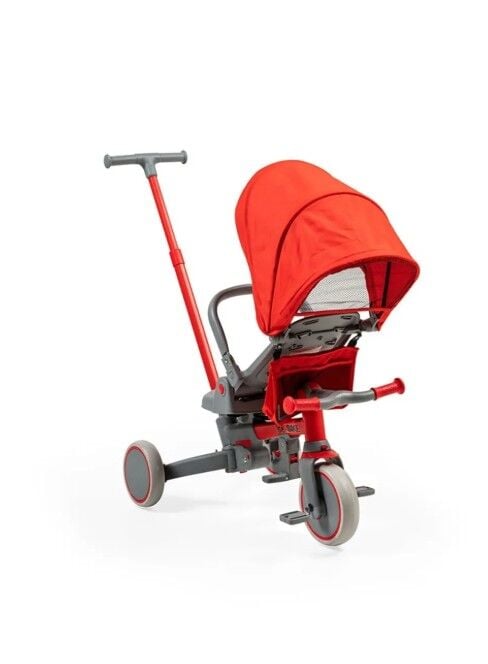 Baby2Go Go Bike Üç Tekerlekli Katlanabilir Bisiklet Kırmızı