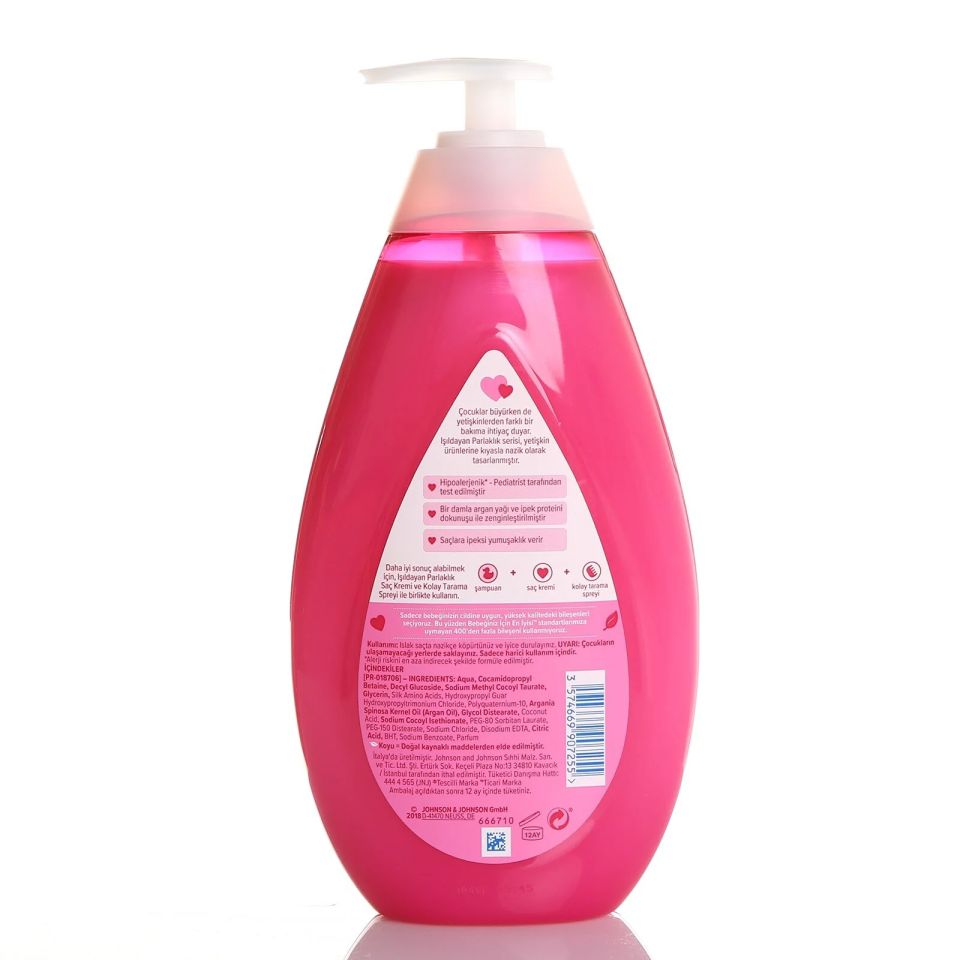 Johnson's Baby Işıldayan Parlaklık Bebek Şampuanı 750ml