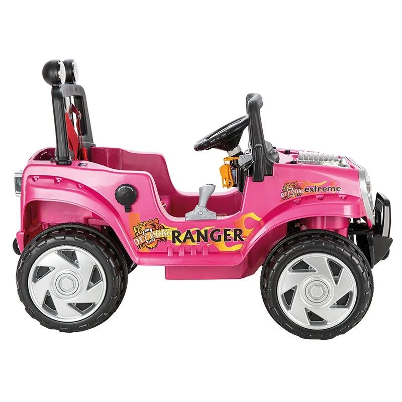Pilsan Ranger Uzaktan Kumandalı Akülü Araba 12 Volt 05-107 - Metalik Pembe