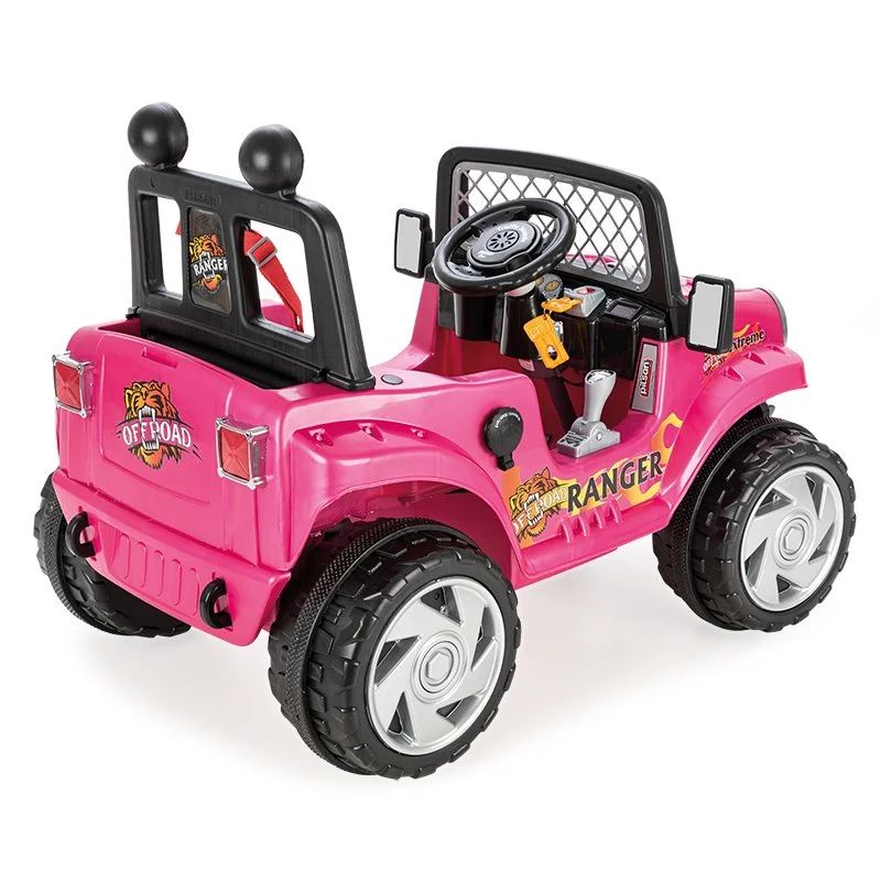 Pilsan Ranger Uzaktan Kumandalı Akülü Araba 12 Volt 05-107 - Metalik Pembe