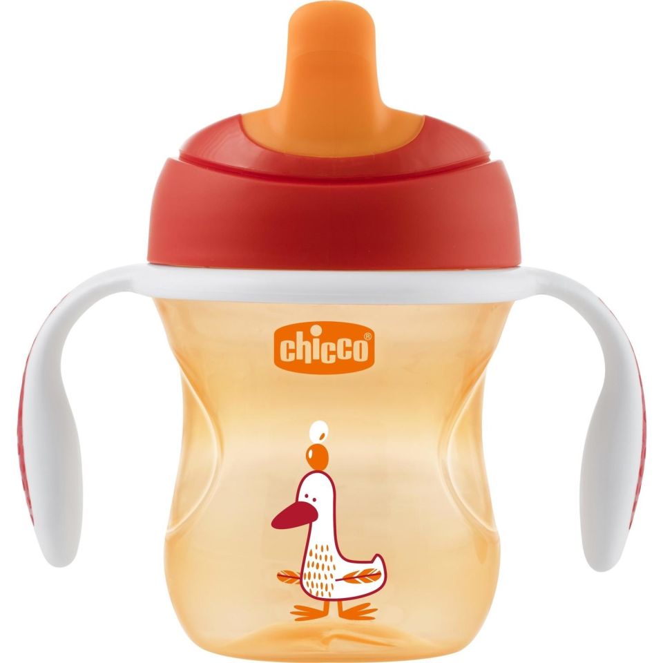 Chicco Yarı Yumuşak Uçlu Alıştırma Bardağı 6 Ay+ 200 ml Unisex
