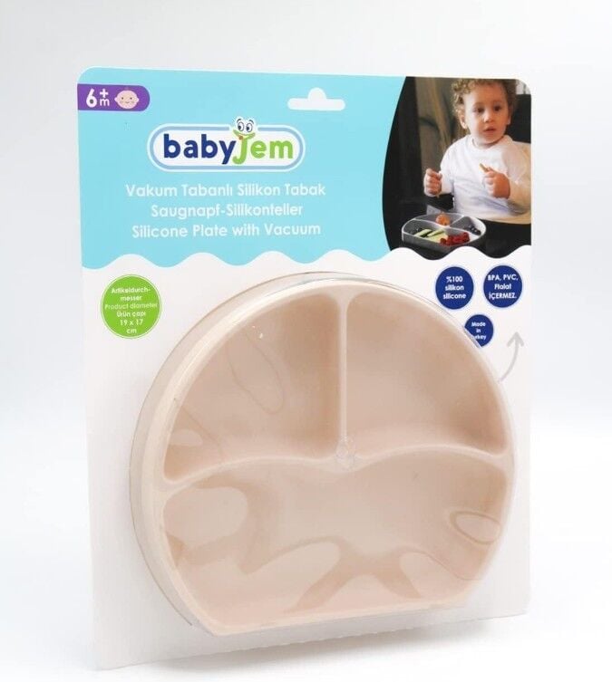 BabyJem Silikon Tabak 715 Ekru