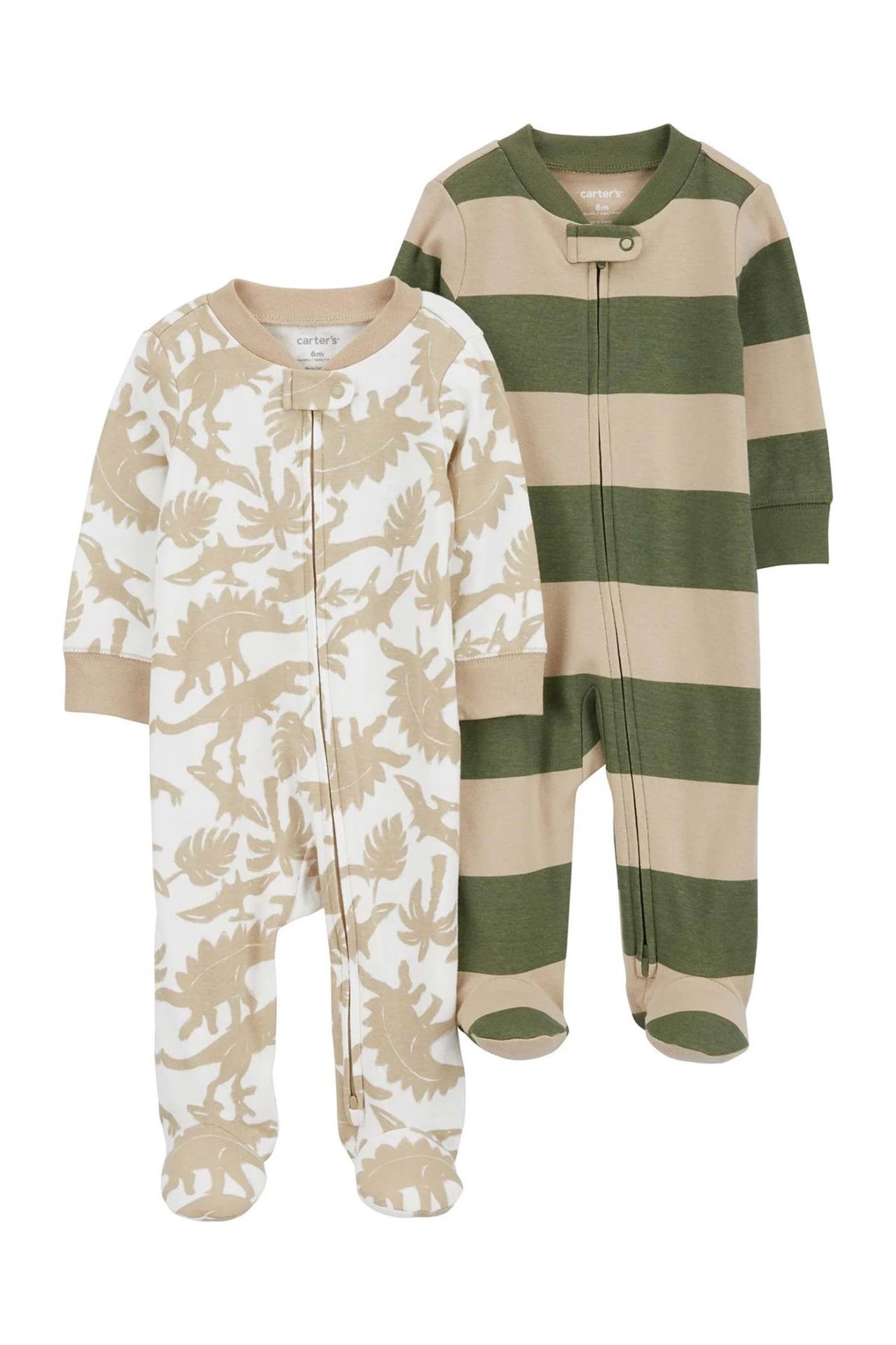 Carter's Layette Erkek Bebek 2'Li Tulum 1Q470410 Karışık Renkli