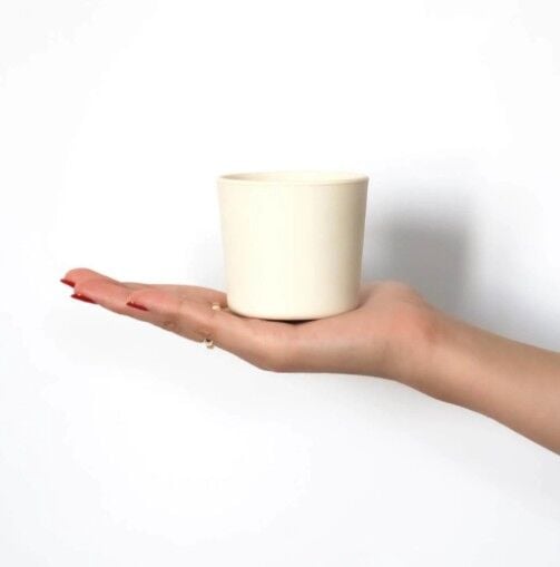 BabyJem Silikon Bardak 714 Ekru