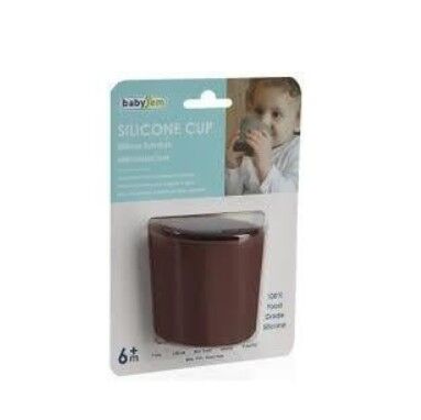 BabyJem Silikon Bardak 714 Mocha
