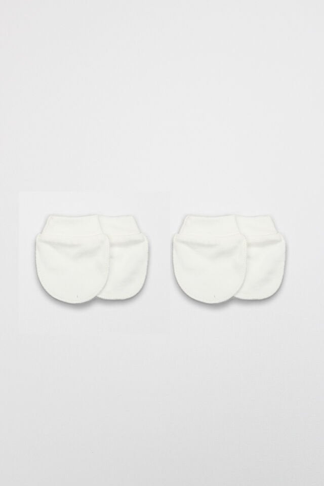 Bistyle 2Li Penye Eldiven Basıc 90108 Ekru