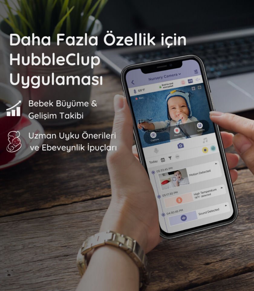 Motorola Hubble HBL13 Nursery Pal Deluxe Dijital Bebek Kamerası