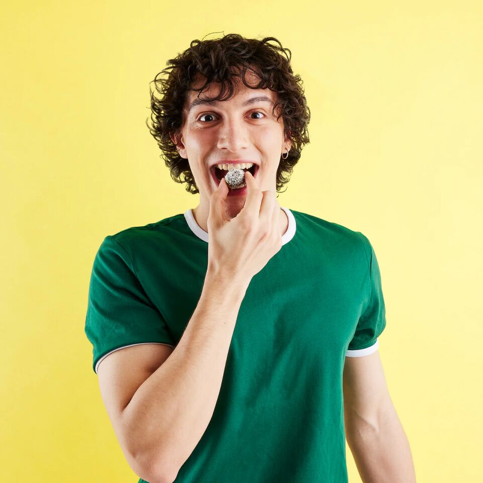 Züber Lokma Meyve Topu 96 Gr Hindistan Cevizli