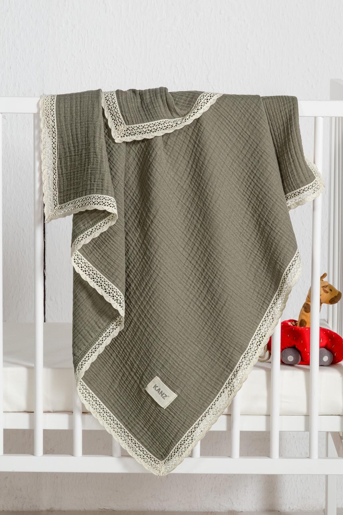 Kanz 4 Kat Kopanaki Müslin Pike Knz-017 Yeşil