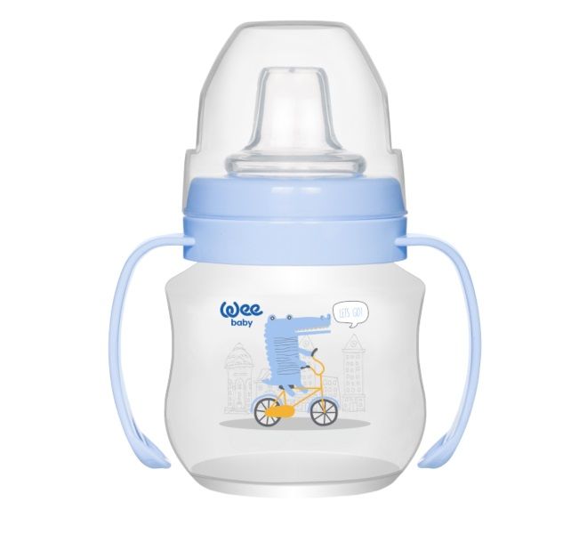 Wee Baby Akıtmaz Kulplu PP Antikolik Bardak 125 ml 753
