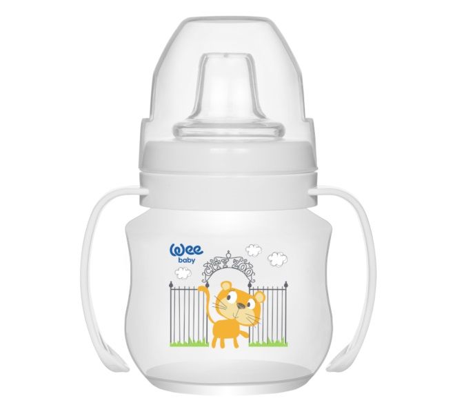 Wee Baby Akıtmaz Kulplu PP Antikolik Bardak 125 ml 753