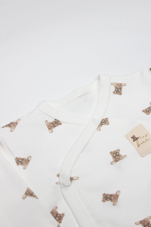 Bistyle I Am So Bear 3'lü Takım 13103 Bej-Ekru