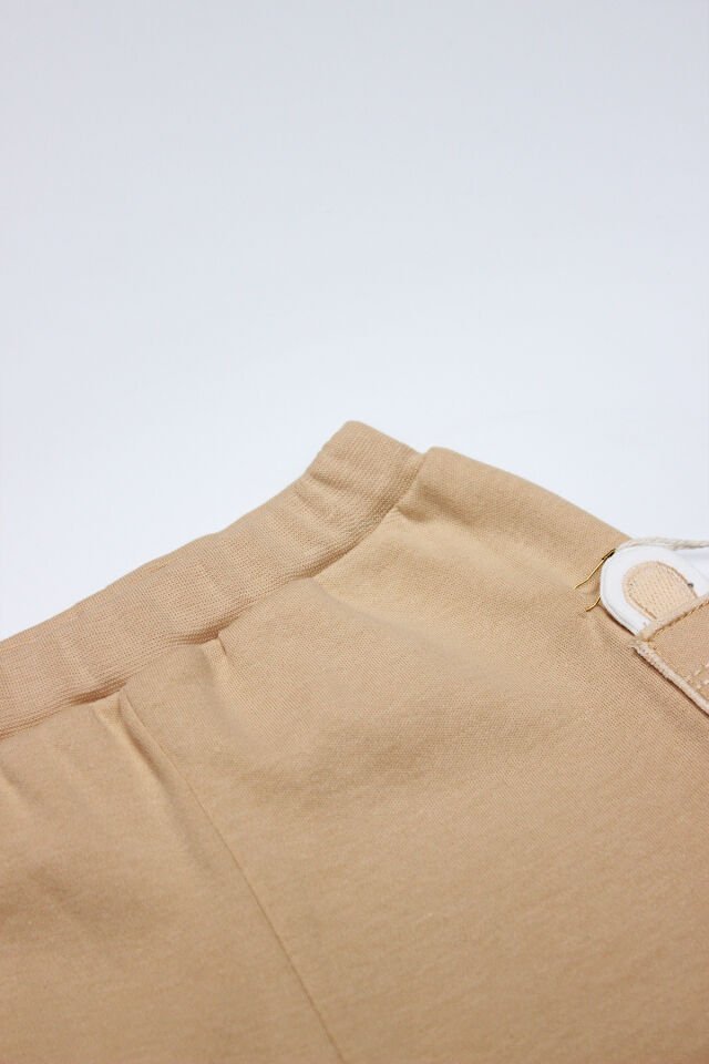 Bistyle I Am So Bear Patiksiz Pantolon 16106 Bej Ekru