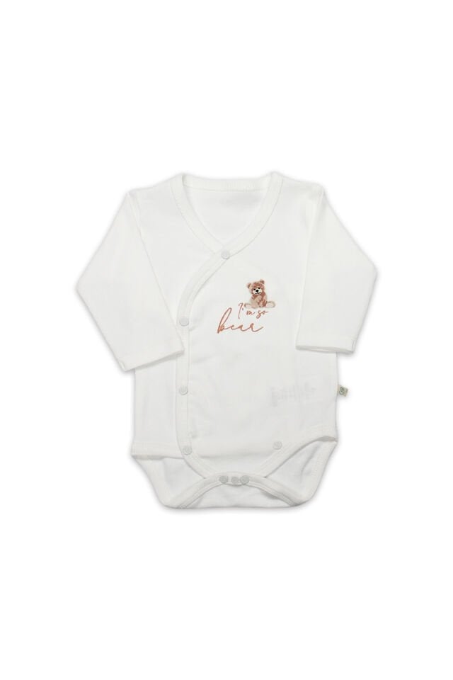 Bistyle I Am So Bear Uzun Kol Badi 17107 Bej-Ekru