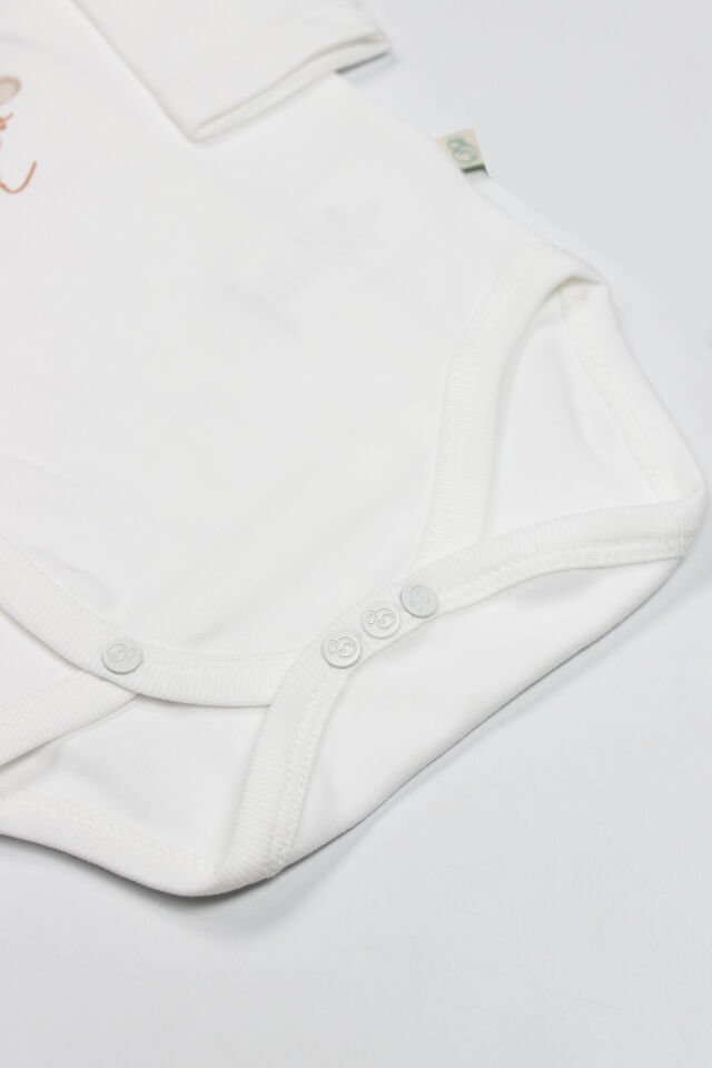 Bistyle I Am So Bear Uzun Kol Badi 17107 Bej-Ekru