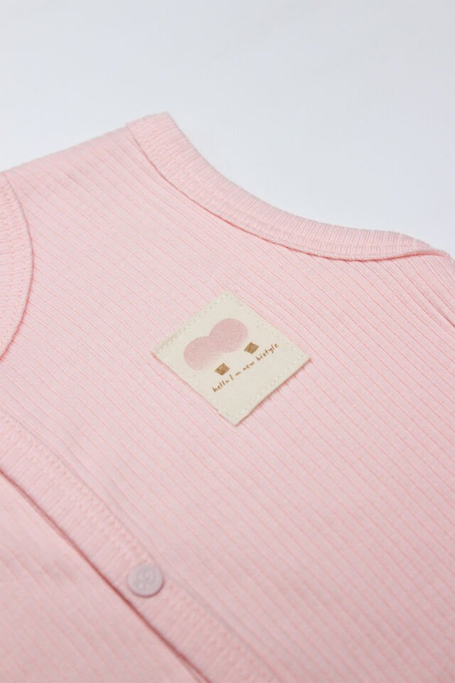 Bistyle Modal Flying Balloons Bebek Yelek BS18110 Pembe