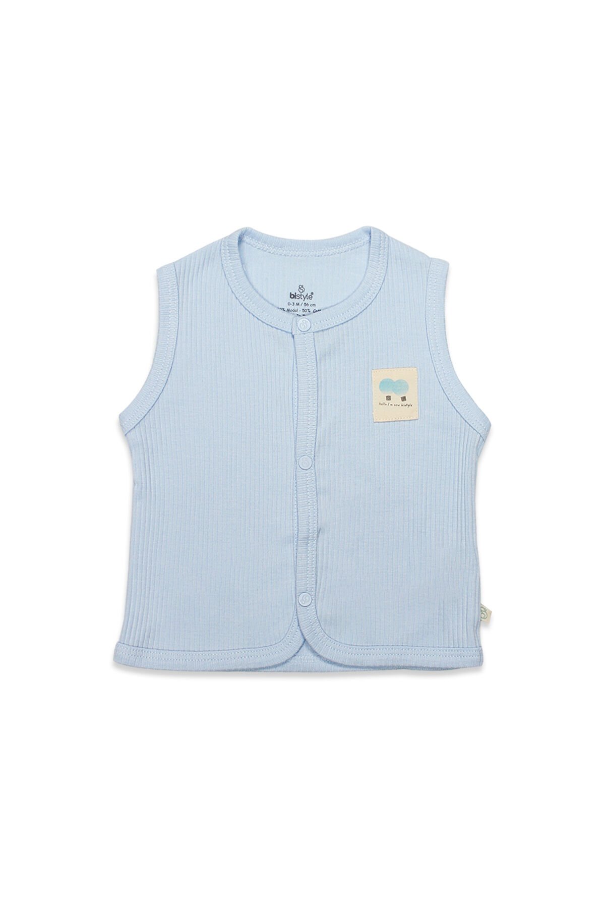 Bistyle Modal Flying Balloons Bebek Yelek BS18110 Mavi