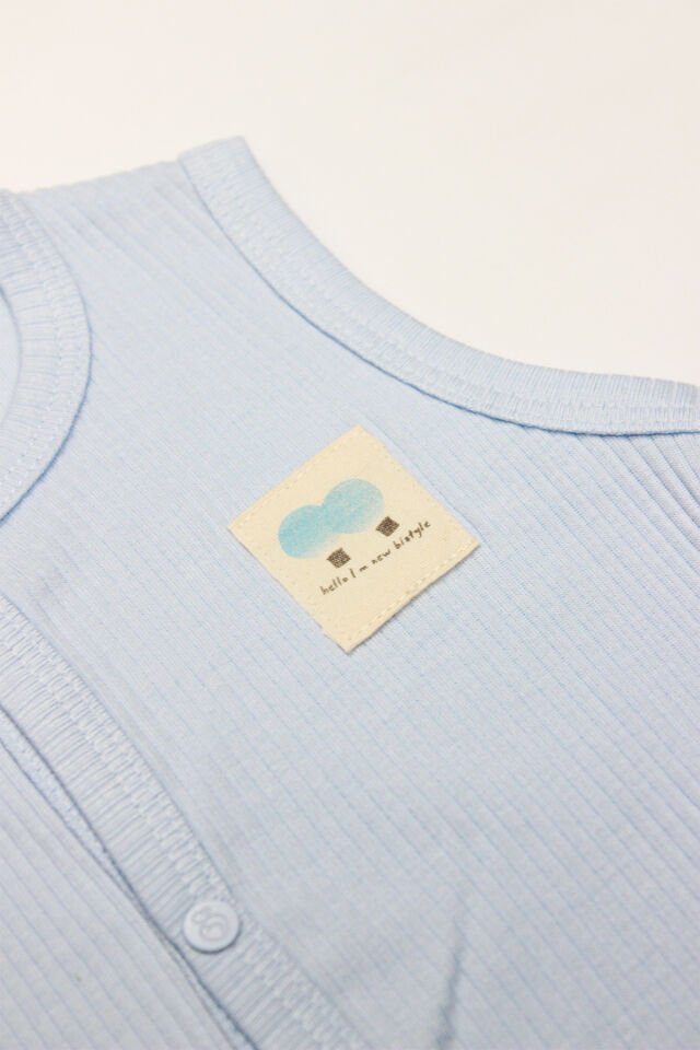 Bistyle Modal Flying Balloons Bebek Yelek BS18110 Mavi