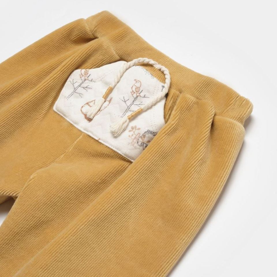 Bibaby Wild Forest 2'Li Bebek Takım 59811 Hardal Bej