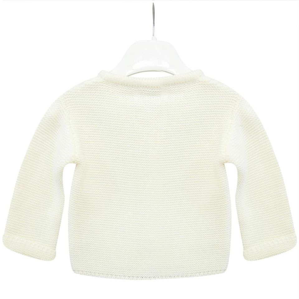 Andywawa AC24333 Basic Bebe Ceket Ekru